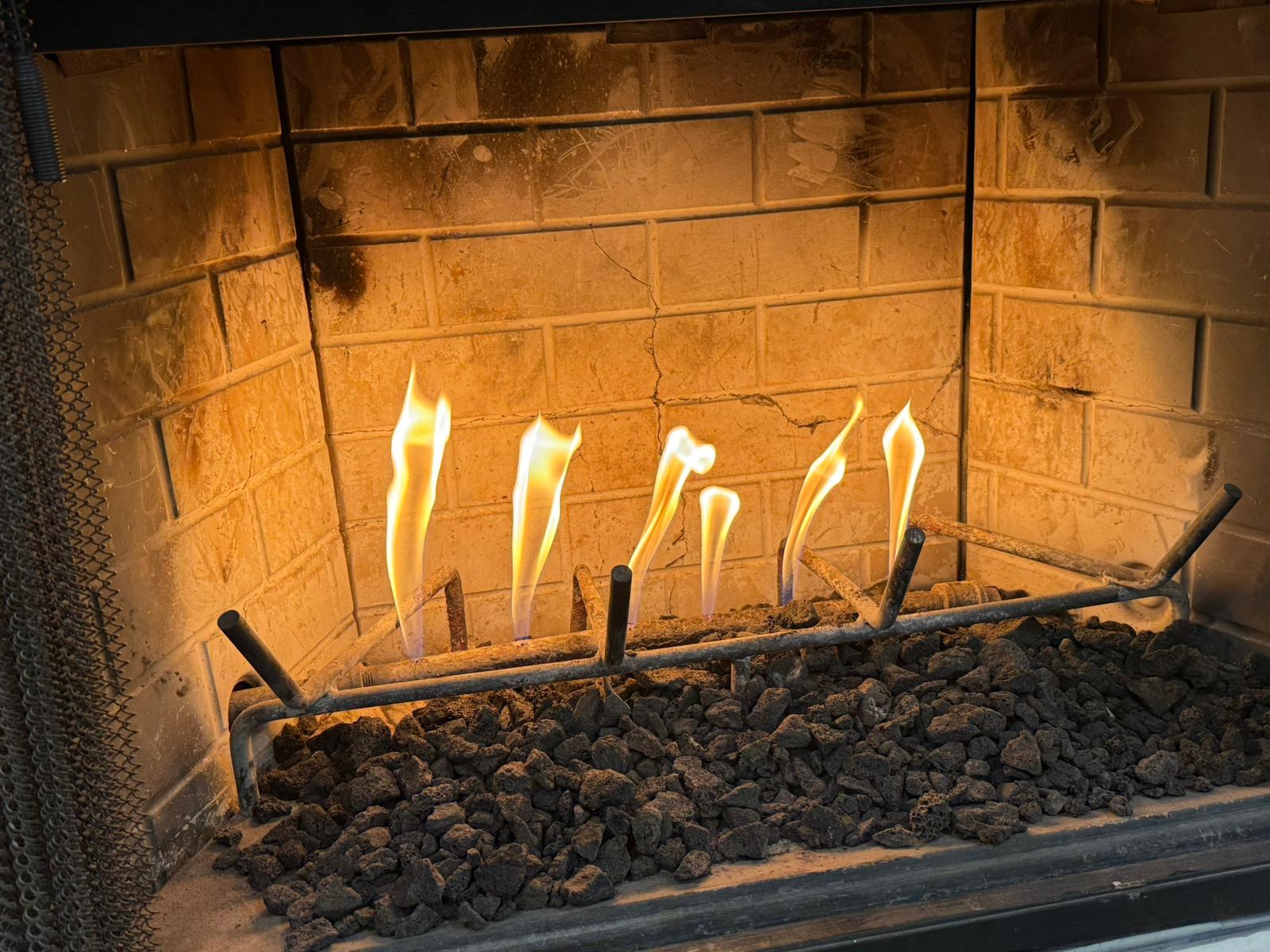 Fireplace inspection near Oradell